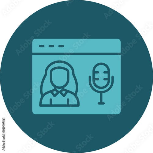 Webcast Icon Design