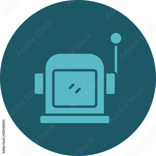 Astronaut Helmet Icon Design