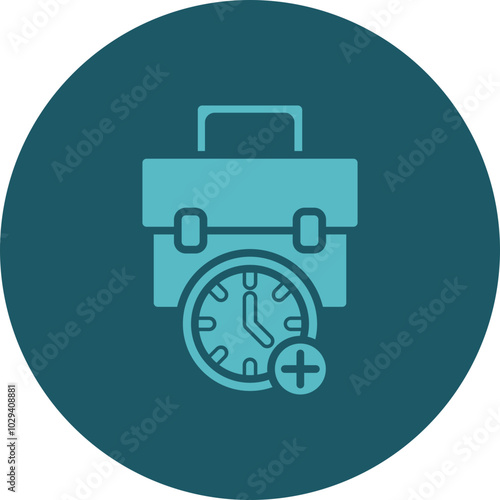 Overtime Icon Design