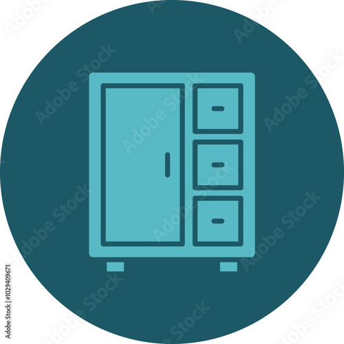 Cupboard Icon Design