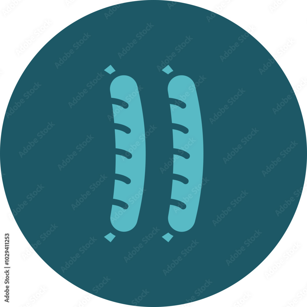 Sausages Icon Design Sausages Icon Design