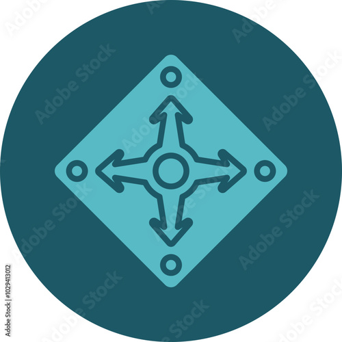 Navigation Arrow Icon Design