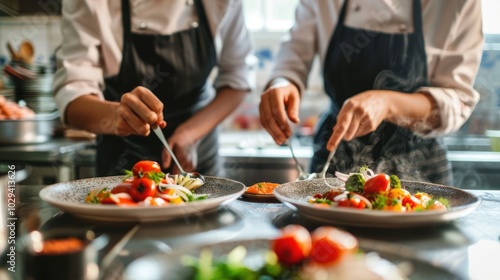 Wallpaper Mural Chef Finishing Plate Torontodigital.ca