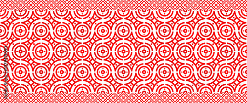 canadian pattern. mandala background. geometric texture for decoration. vector illustration