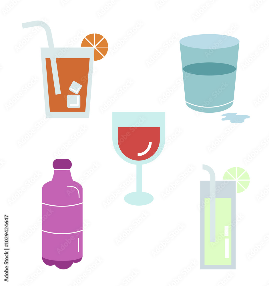 drink vectors drink vectors