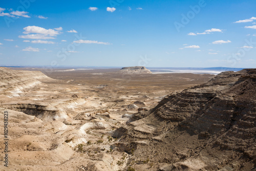 Beautiful Mangystau landscape, Ustyurt natural reserve, Kazakhstan photo