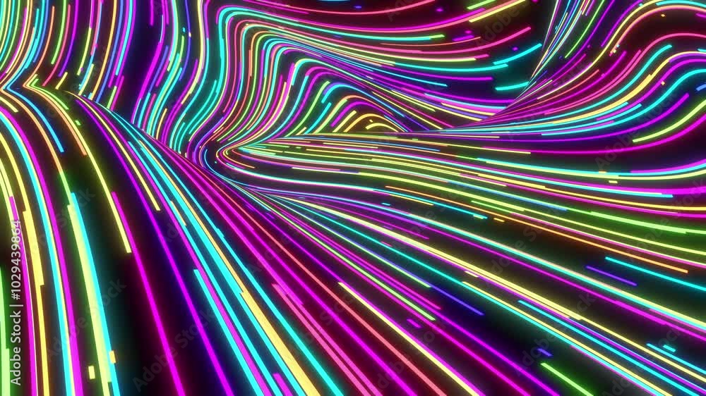 abstract colorful background with glowing lines, 4K animated template, live wallpaper abstract colorful background with glowing lines, 4K animated template, live wallpaper
