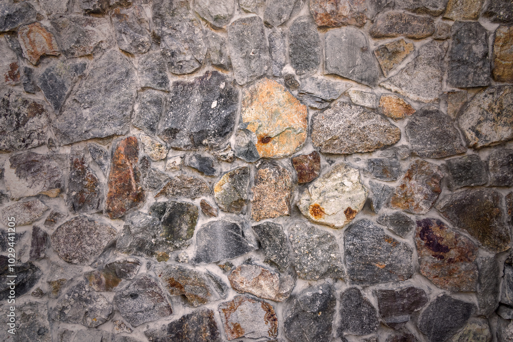 background of an old cobblestone wall. copy space. background of an old cobblestone wall. copy space.