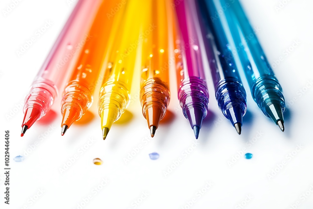 pencils isolated on white pencils isolated on white