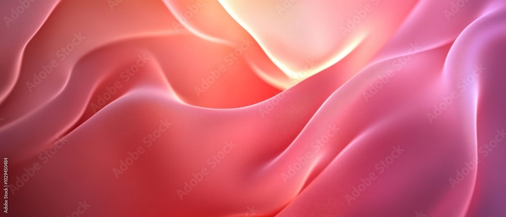 Obraz premium Abstract Grainy Gradient Background with Soft Flowing Curves. Fluid Background Texture