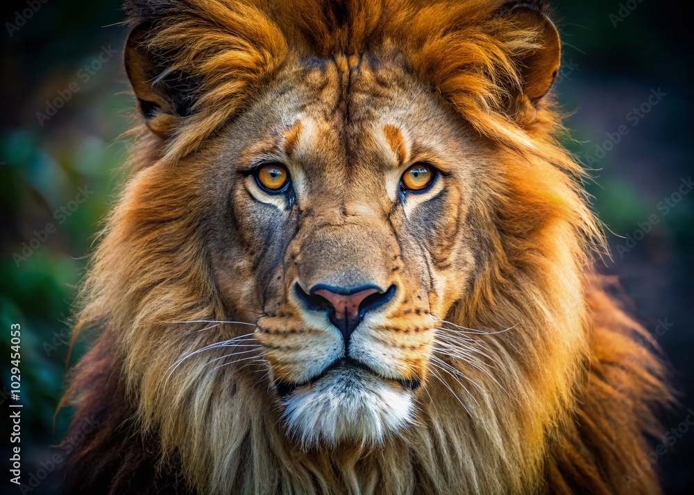 Majestic Lion in Golden Savannah: Capturing the Essence of the Wild Majestic Lion in Golden Savannah: Capturing the Essence of the Wild