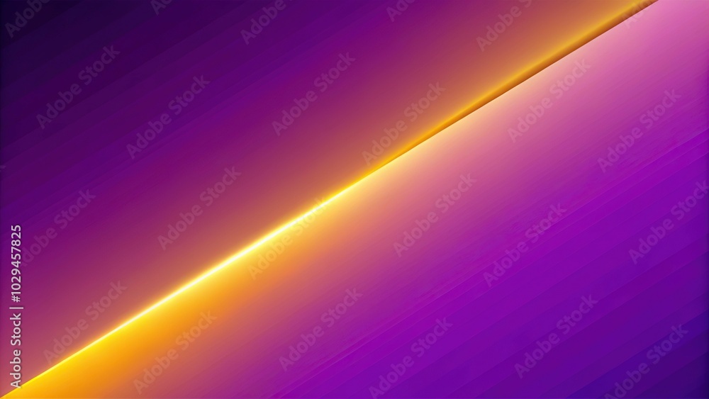 Smooth color transitions with neon gold and purple gradient on a tilted angle Smooth color transitions with neon gold and purple gradient on a tilted angle
