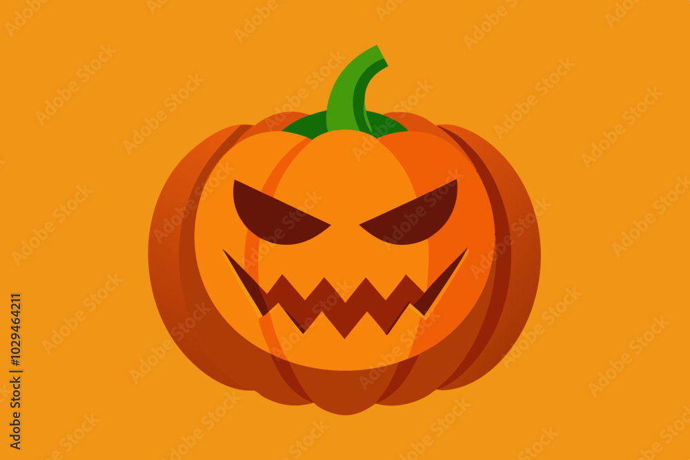 Pumpkin Halloween Vector Illustration Pumpkin Halloween Vector Illustration