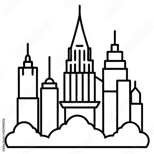 a small town in upstate New York on the Hudson River named Sourwood. It should include a firehouse and pine trees