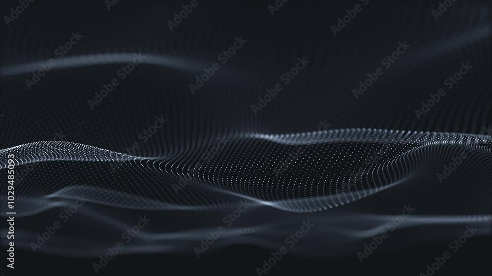 Discover Abstract Wave Patterns on a Dark Background for diverse Media Projects seamless loop Discover Abstract Wave Patterns on a Dark Background for diverse Media Projects seamless loop