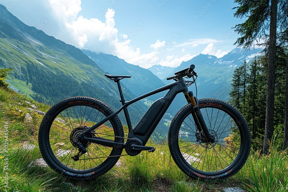 E-Bike in the Mountains E-Bike in the Mountains