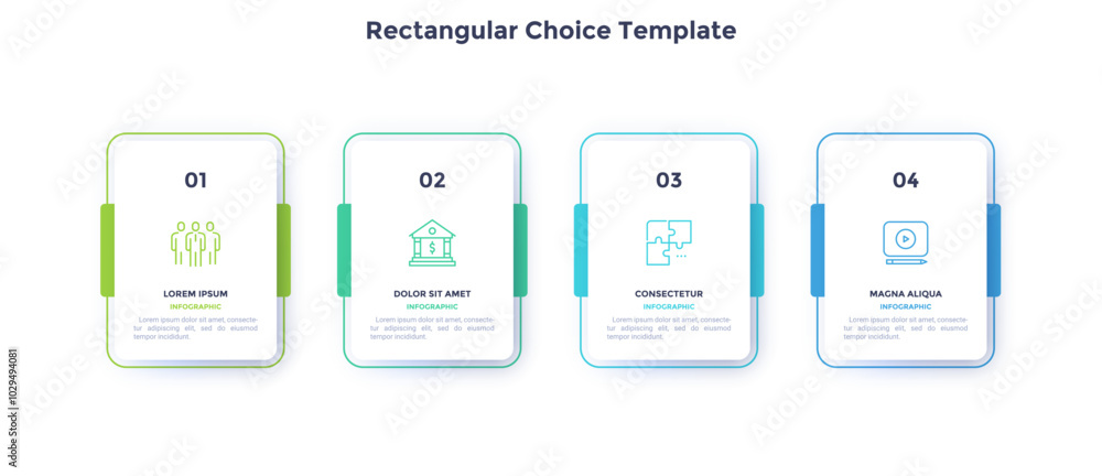 Modern Vector Infographic Banner Modern Vector Infographic Banner