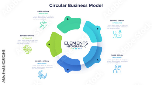 Modern Vector Infographic Banner