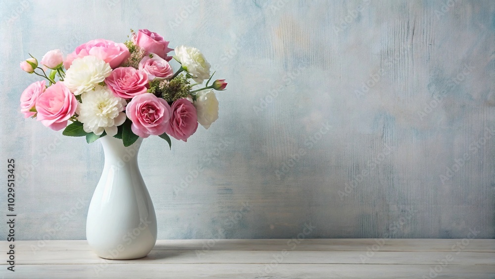 white vase with pink flowers in it white vase with pink flowers in it