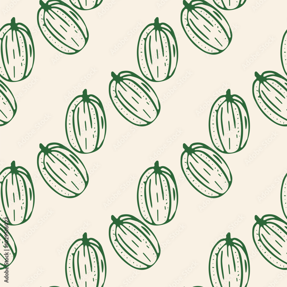 gooseberry seamless pattern with fruits in the doodle style. Drawn by ink. gooseberry seamless pattern with fruits in the doodle style. Drawn by ink.