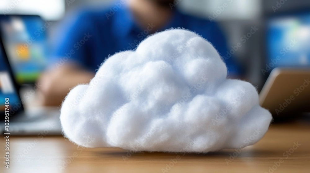 Cloud computing concept for data management and storage solutions in modern technology Cloud computing concept for data management and storage solutions in modern technology