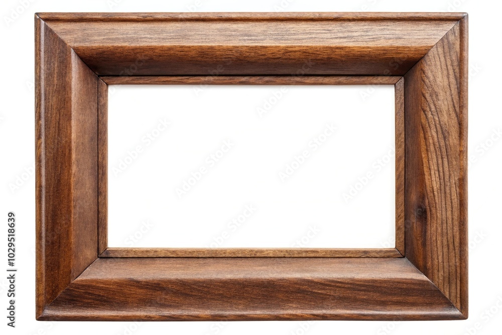 Wooden frame for paintings or photographs silhouette Wooden frame for paintings or photographs silhouette