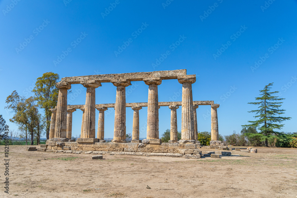 Temple des Tavole Palatine, Metaponto, Italie Temple des Tavole Palatine, Metaponto, Italie