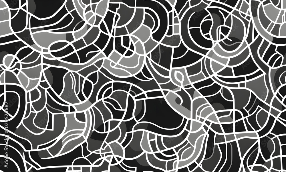 Abstract seamless pattern. AI generated. Abstract seamless pattern. AI generated.
