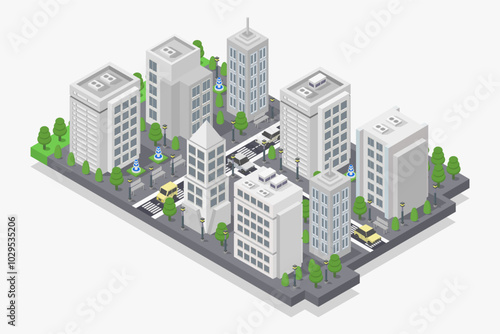  Isometric city