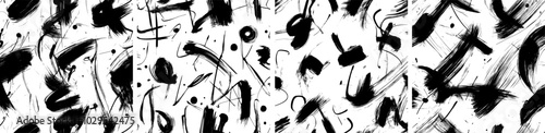Hand written scribble pattern overlay vector texture