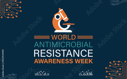 world antimicrobial awareness week. antimicrobial awareness creative