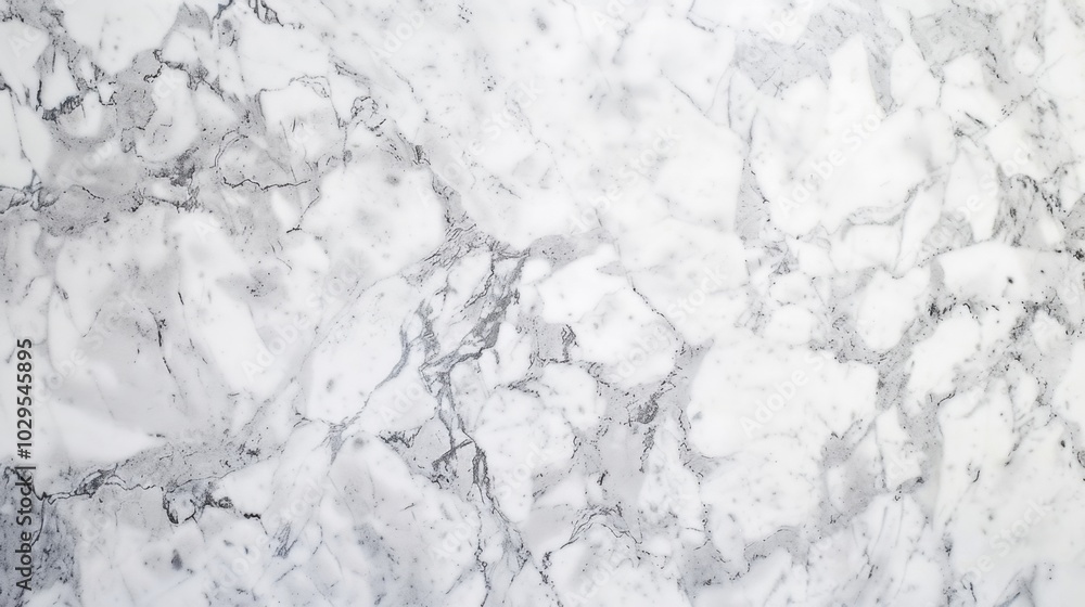 Elegant White Marble Texture with Gray Veins Elegant White Marble Texture with Gray Veins