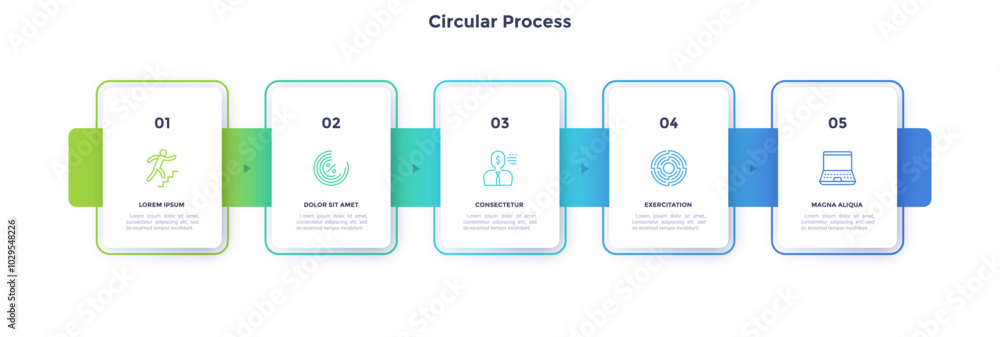 Modern Vector Infographic Banner Modern Vector Infographic Banner