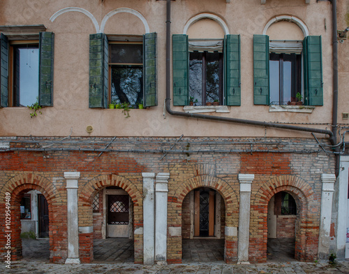 Houses in the Jewish Ghetto of Venice photo