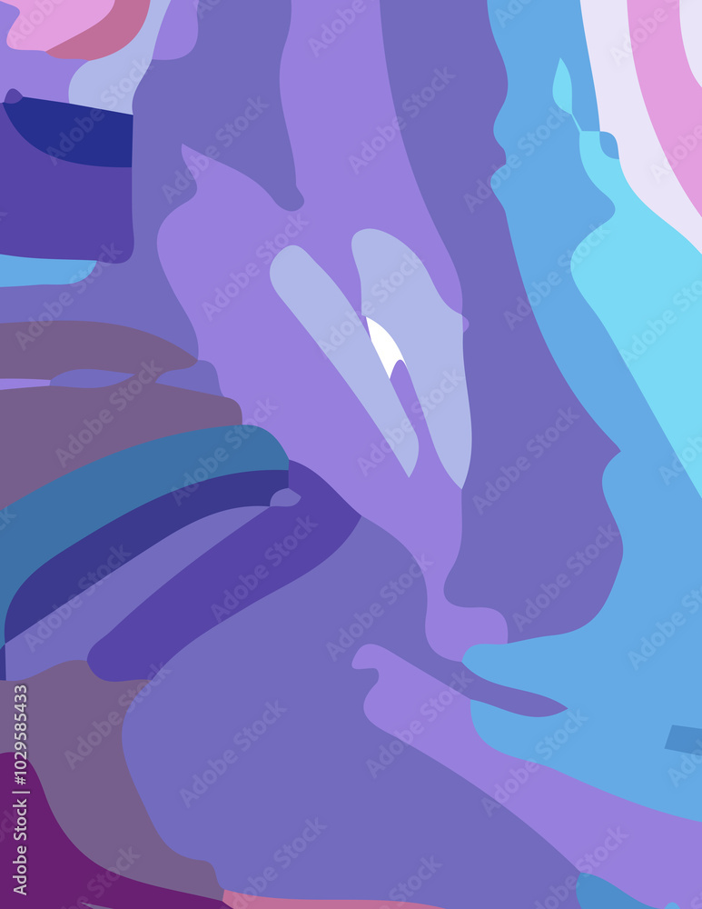 abstract background poster with untidy waves Illustration abstract background poster with untidy waves Illustration