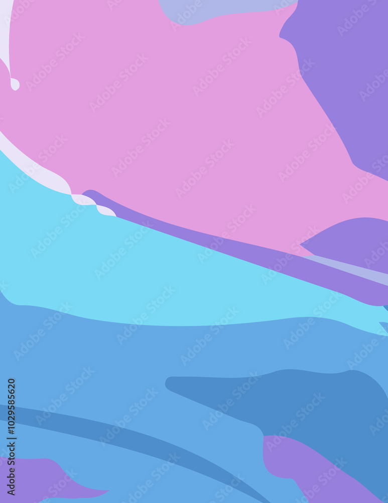 abstract background poster with untidy waves Illustration abstract background poster with untidy waves Illustration