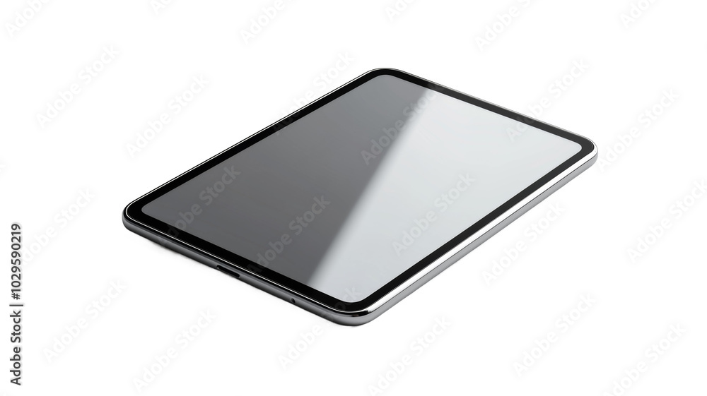 Tablet on isolated background, blank for designer project, PNG for mockup Tablet on isolated background, blank for designer project, PNG for mockup