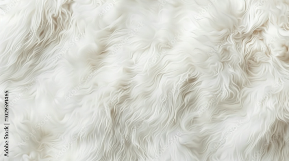 Abstract White Fabric Texture with Wavy Lines Abstract White Fabric Texture with Wavy Lines