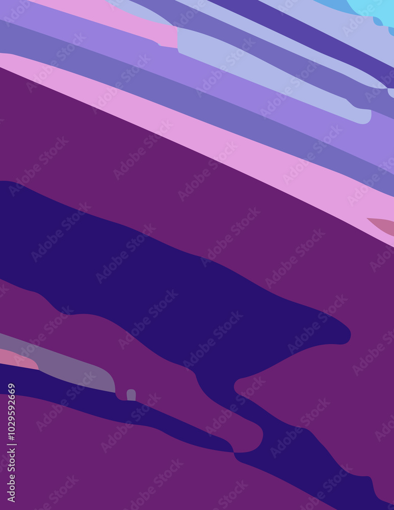 abstract background poster with untidy waves Illustration abstract background poster with untidy waves Illustration