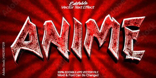 Anime Japan Vector Text Effect Editable Alphabet China Asian Sakura