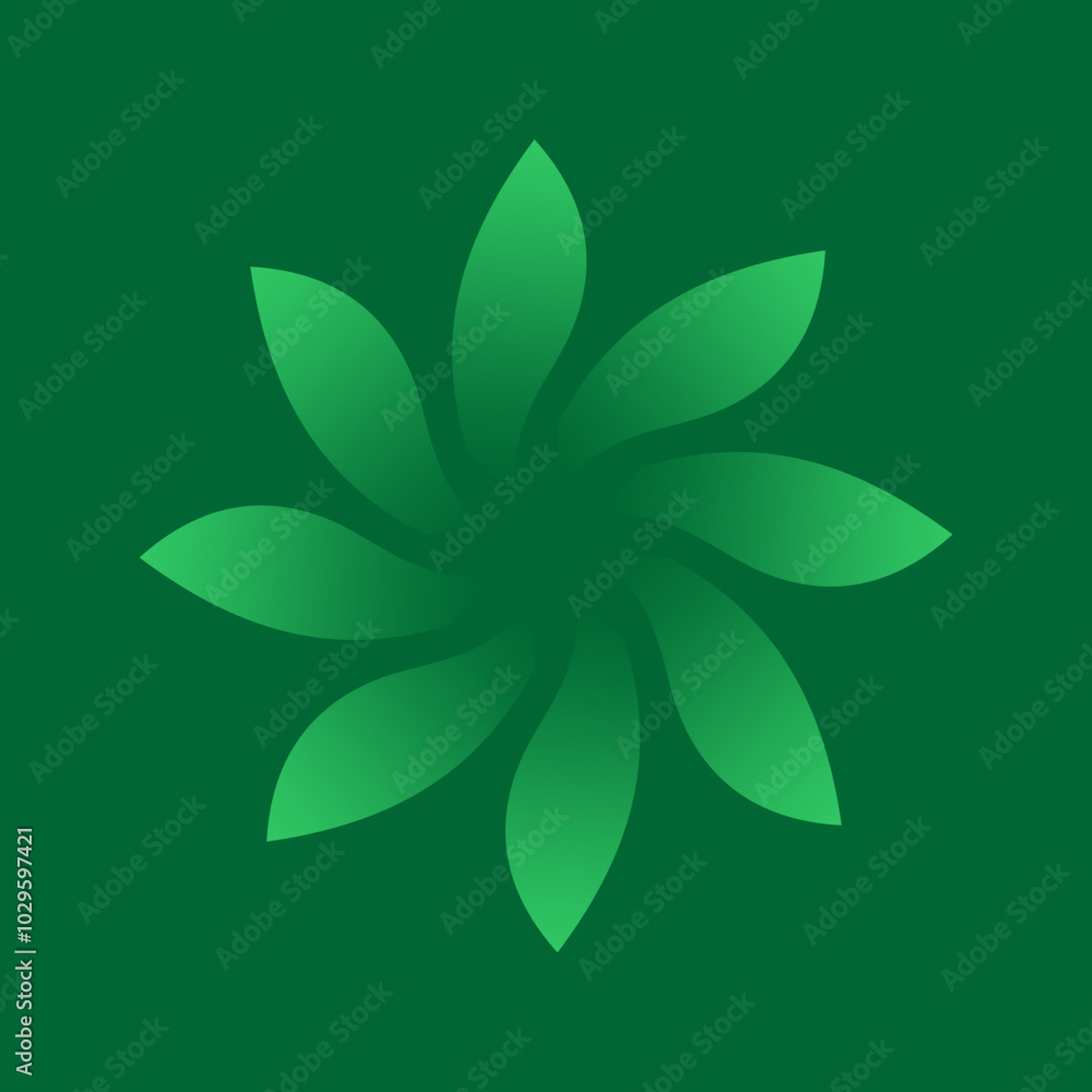 flower leaves vector design illustration flower leaves vector design illustration