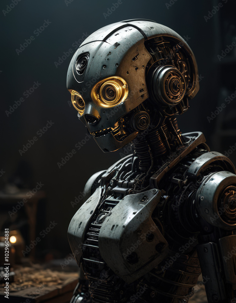 robot cyborg soldier robot cyborg soldier