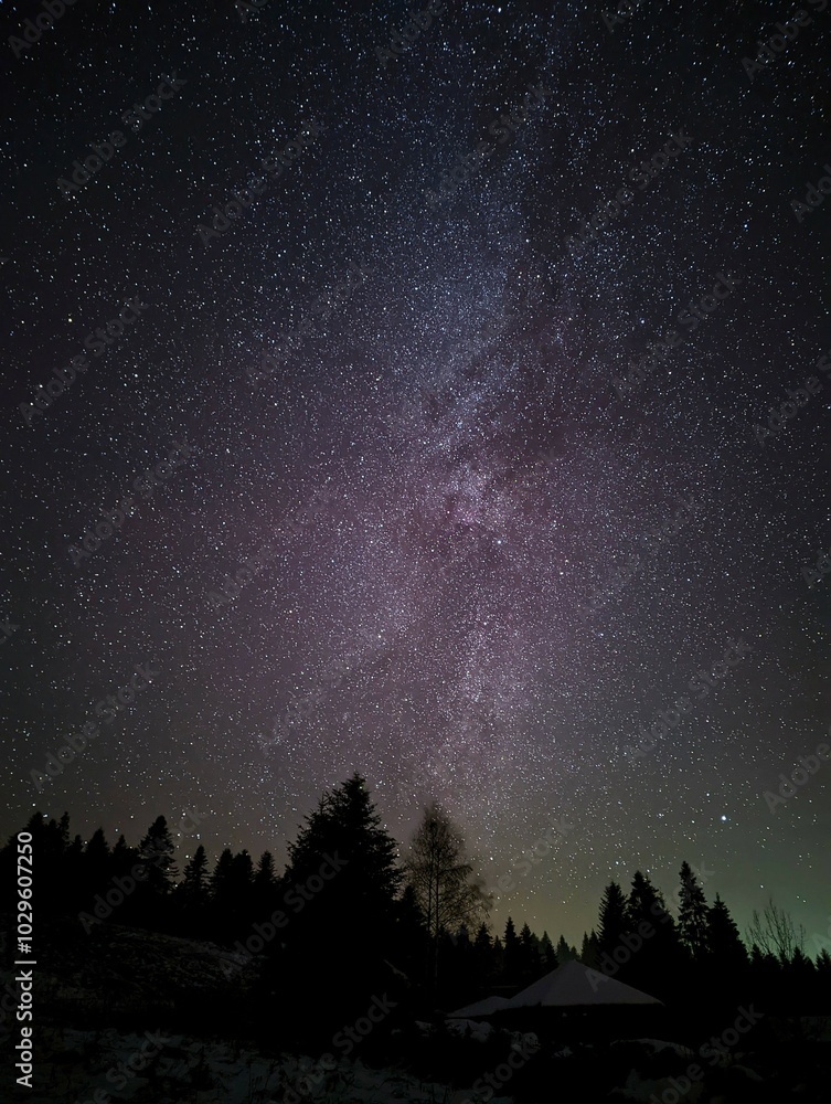 Sky with stars Sky with stars