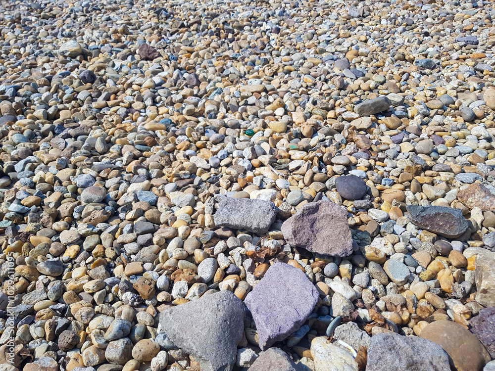 pebbles and cobblestones on the beach pebbles and cobblestones on the beach