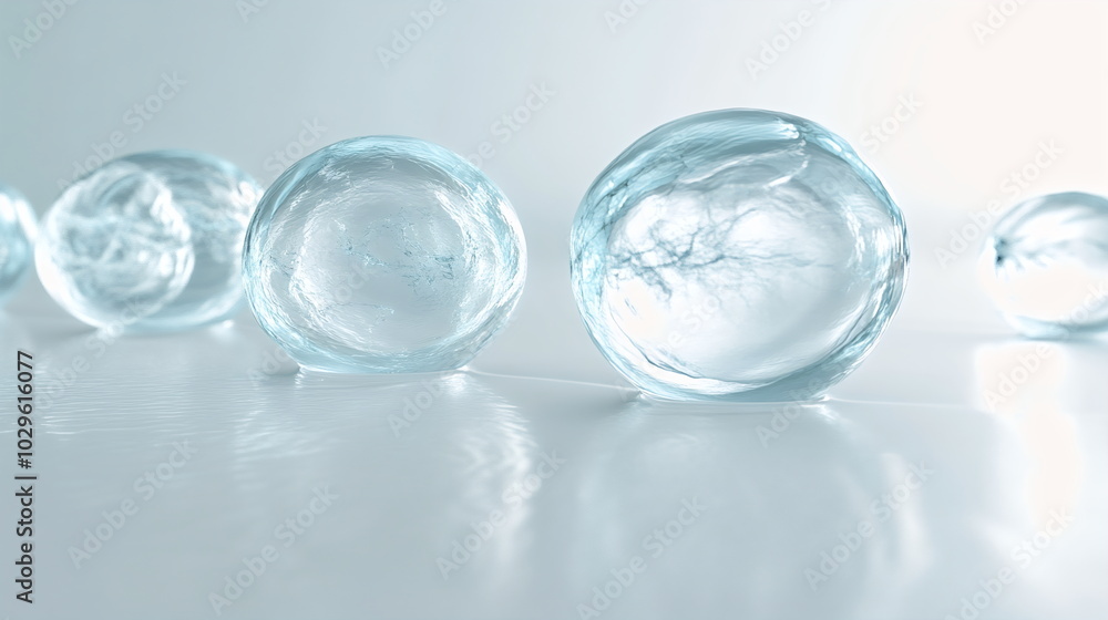 Ethereal Transparency in Cellular Structures and Fluid Dynamics Ethereal Transparency in Cellular Structures and Fluid Dynamics