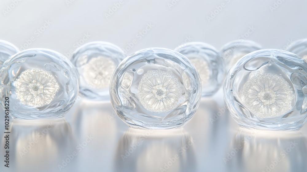 Ethereal Transparency in Cellular Structures and Fluid Dynamics Ethereal Transparency in Cellular Structures and Fluid Dynamics
