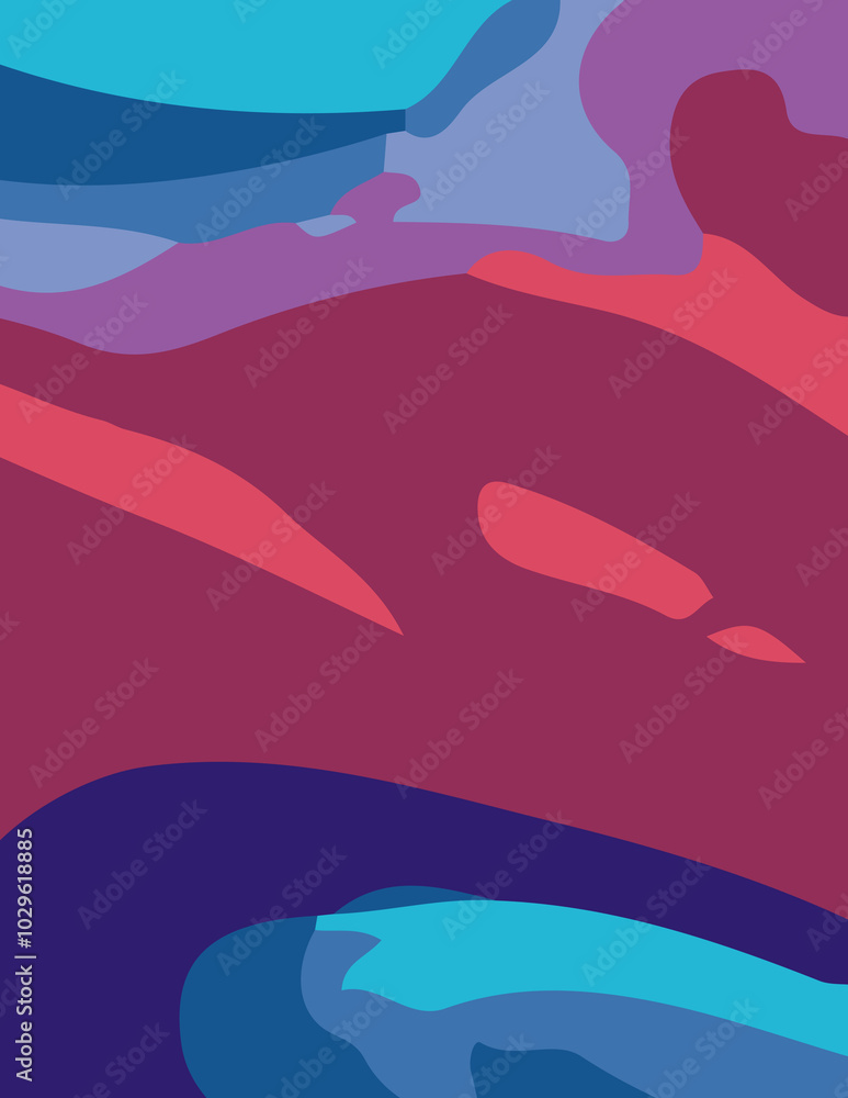 abstract background with untidy waves Illustration abstract background with untidy waves Illustration