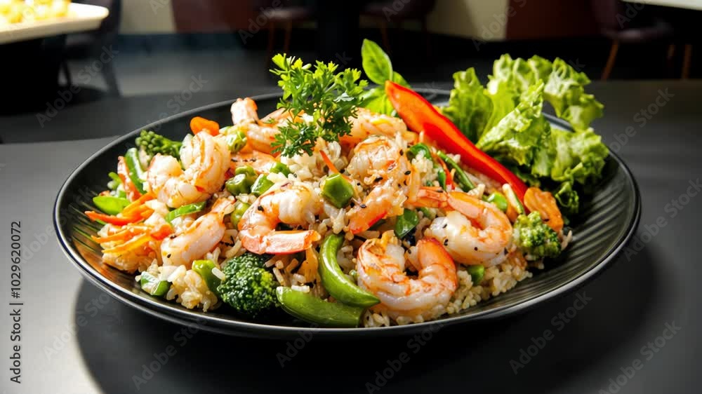 Shrimp Fried Rice with Vegetables Shrimp Fried Rice with Vegetables