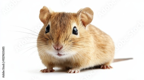 Wallpaper Mural Majestic Gerbil in High-Quality Product Photography Isolated on White Background Torontodigital.ca