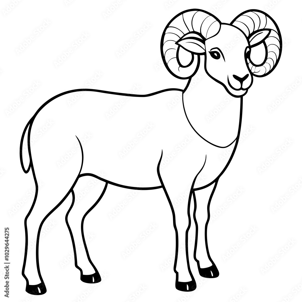 Obraz premium illustration of sheep